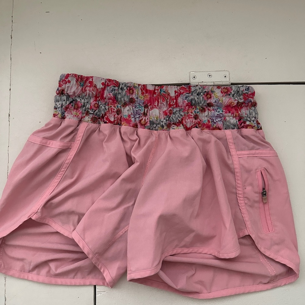 Lululemon Track That Pink Shorts